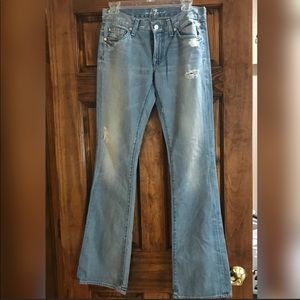 7 for all Mankind Jeans boot cut size 27